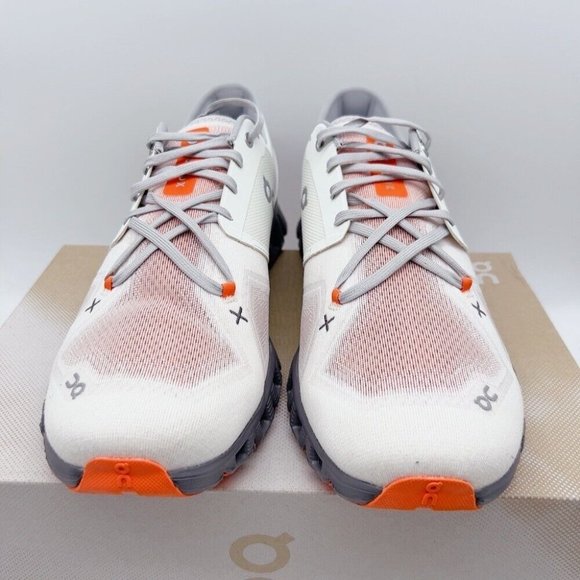 On Cloud X 3 Running Shoe Lightweight Training Ivory/ Alloy Mens Size US 14 main image 3